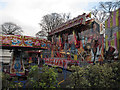 Fairground rides at Wentworth Street car park