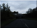 Wigan Road about to pass under the M6