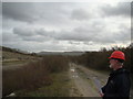 View of the South Downs from the Southerham Grey Pit