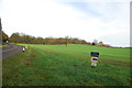 The Road to Swynnerton and Fields of Highlows Farm, part of the Lord Stafford Estate