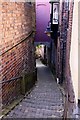 Steps down to the River Severn