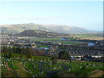 NS7994 : The view from the Grand Battery, Stirling Castle by kim traynor