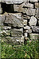 Benchmark on Blean Lane wall