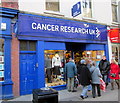 SO8554 : Cancer Research UK Shop Worcester by Roy Hughes