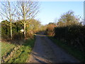 TM3076 : The entrance to Town Farm by Geographer
