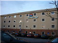 The Travelodge at Golden Valley roundabout