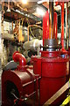 TQ4881 : Crossness Pumping Station - beam engine detail by Chris Allen