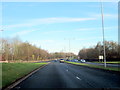 Alvechurch Highway Northbound, Slip Road Joining From Left