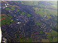 Ashby-de-la-Zouch from the air