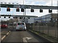 Moat Road junction traffic lights