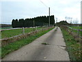 Sussex Border Path approaching Ridge Farm