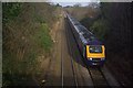 Train approaching Great Malvern