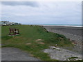 The beach at Llanrhystud