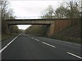 A51 - minor road overbridge near Great Haywood