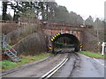 Railway bridge over the B2099