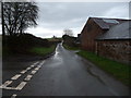 Winter lane near Grimpo