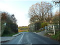 Former railway bridge on Alt Hill Lane west of Alt Hill