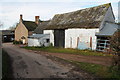 Barn and farmhouse, Llanfair