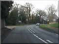 A51 approaching Stapeley House