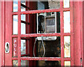 Disused K6 telephone box in Lingheath Road, Brandon