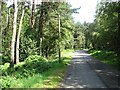 Minor road, Hill of Blairs