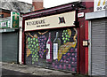 Decorated shutter door, Belfast