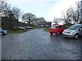 Part of Llantysilio Green car park near Llangollen