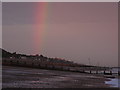 Stormy evening on the beach at Cooden