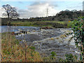 SJ9489 : Broken Weir, River Goyt by David Dixon