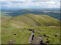 NY3327 : View east on the path over Scales Fell on Blencathra by Colin Park