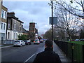 View of Canary Wharf from Grove Road