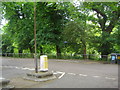 Merton Lane at the junction of Millfield Lane