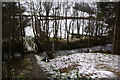 Footbridge over the River Severn near Ty-ĉoch