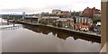 Newcastle riverside between the Queen Elizabeth II & High Level Bridges