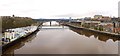 NZ2563 : River Tyne above the High Level Bridge by Andrew Curtis
