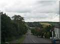 The descent down Mill Hill towards Annsborough