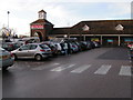 Car park at Tesco