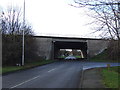 Motorway bridge over the B6135