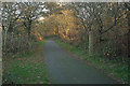 SS8583 : National Cycle Route 4 at Bedford Park/Parc Bedford by eswales