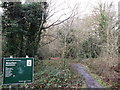 Footpath into Streatham Common