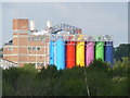 Colourful factory, Stowmarket