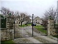 Gates to Steeton Hall