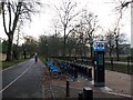 Bike Station, Holland Park, Kensington