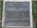 Info Plaque about Tortoises with triangle and Time, Holland Park