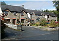 Glasbury houses opposite the village hall