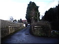 Driveway to converted chapel