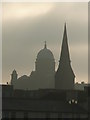 The spires of New Brighton