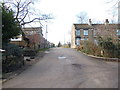 Looking back along Dyehouse Road