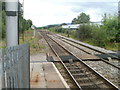 A view south from Abergavenny railway station