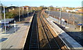 A view NW from Trowbridge railway station footbridge